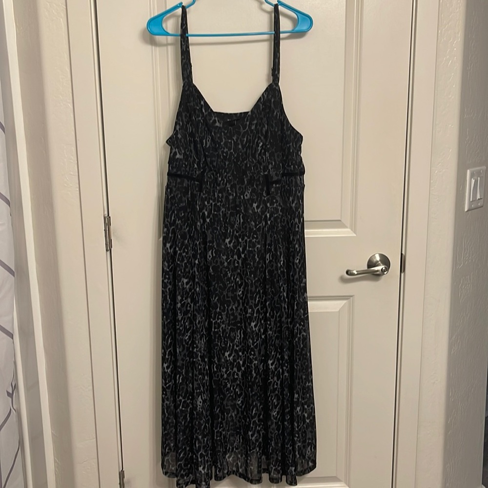 Torrid size 2 cheetah print dress